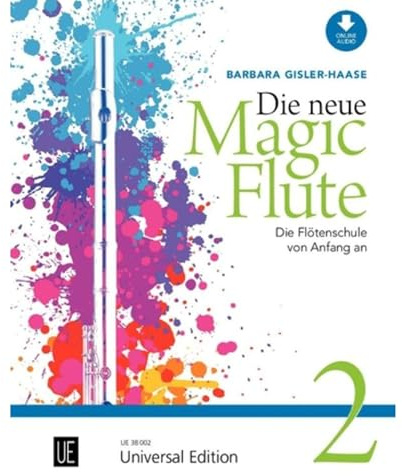 Die neue Magic Flute Band 2 - Version 2024: Flöte, teilweise mit Klavier- oder Online-Audio-Begleitung. Ausgabe inkl. Play-Along.