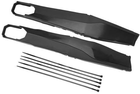 aqxreight Protezione Forcellone Protezione Antipolvere per Copertura Braccio Oscillante Posteriore per EXC 125 200 250 300 350 400 450 500 Protezione Ammortizzazione Accessori Moto (Black)