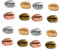 TOGEVAL 16 Stk Legierungsstift Kaffeebohnennadel für Taschentuch kreative Brosche KAFFEEBOHNEN- bastelzeug Kaffebohnen Brosche Kaffeebohnen-Brosche Brosche aus Legierung