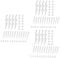 BESPORTBLE Lot De 3 Goupilles De Joint De Piscine Accessoires De Piscine Raccords en Plastique Abs Haute/Basse Température Performance Facile 20 Pièces X 3