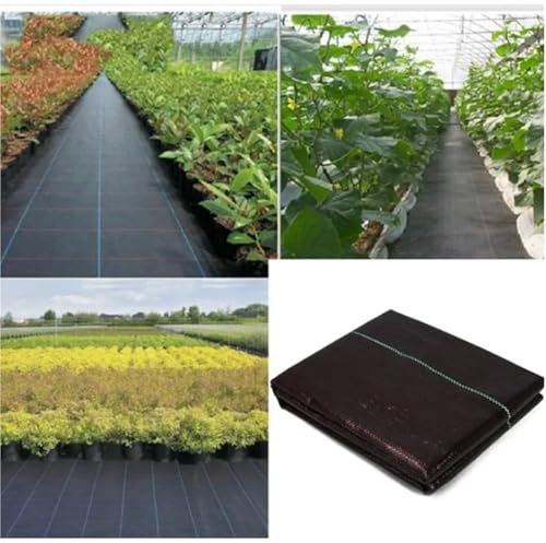 ZHAOMEI Unkrautfolie 10–20 m Bodentuch, Unkrautbekämpfung, Obstbaummatte, PE-Gewebe, Landschaft, Gemüseanbau, Membran, Mulch, Gartengeräte, Gewächshäuser Unkrautvlies(10M)