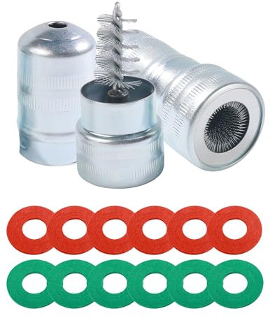 Flaconi Car Battery Brush Cleaner Tool,Battery Post Cleaner,Battery Terminal Brush,Battery Terminal Cleaner Tool,Car Battery Brush,Suitable for Maintain and Clean Battery Terminals and Connectors