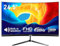 Gawfolk 24.5-inch PC Screen, Curved(3000R) 120hz Gaming Monitor with Built-in Speakers FHD 1080p 1ms Bezel-less, 98% sRGB, 178° Wide Angle, HDMI、VGA, Compatible with Wall Mounted VESA 75*75MM - Black