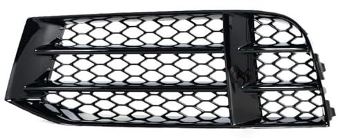 SPLACK Kühlergrill Für RS5 B8.5 2013 2014 2015 2016 Auto Front Stoßstange Nebel Licht Kühlergrill Grill Abdeckung Auto Front Stoßstange Honeycomb Mesh Stil Kühlergrill Sportgrill(Links)