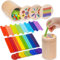 Joozmui Montessori Wooden Toys for 1 2 3 Years Boys Girls, 3 In 1 Montessori Wooden Activity and Development Toy for Boys Girls Toddler Toys Age 1 2 3 Educational Learning Toys