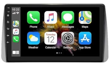 Android 15 Autoradio 2 Din per Fiat Egea Tipo 2016-2020 Carplay 9 IPS Touchscreen Stereo Auto con GPS Bluetooth DSP FM USB SWC Telecamera posteriore(2G+64G)