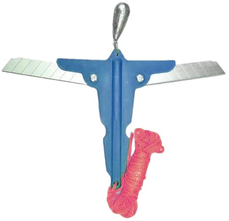 Aquatic Cutter – manueller Wassertrimmer, Messer für schweres Wasser | Klinge des Seilsees, tragbares Wasserwerkzeug, faltbarer Schneider für Teiche, Flüsse
