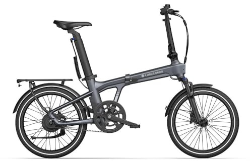 ADO E-Bike Air 20Ultra(2026) E-Fahrrad Faltbar, klapprad Riemenantrieb,Citybike, Automatische 3-Gang-Nabenschaltung – interne Schaltung, Bafang Hintermotor, APP+NFC ebike Damen/Herren,StVZO (Grau)