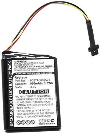 Akku für GPS Navigation Tomtom Typ VF6S, 3,7V, Li-Ion