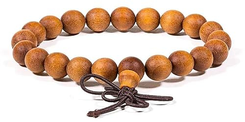 Panotophia Mala Armband Sandelholz elastisch - 0.8 cm