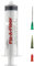 Fix-A-Floor 60ml Syringe Adhesive Applicator Kit - Includes Stainless Steel Flat Needle, Plastic Applicator & Sealing Cap - Ideal for Thin Grout Lines & Hard-to-Reach Areas (Syringe Only)