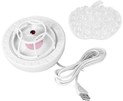Mini Ultrasonic Dishwasher, Multifunctional Household Portable Small Electric Rechargeable Lazy Washer, USB Power Washing Machine Cleaner for Kitchen(red)