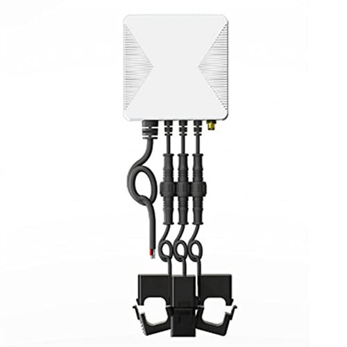 Hopbucan 3 Phase Single Phase Energy Meter ZigBee Energy Meter KWh Powerful Monitor 120A with Clamp Current Transformer
