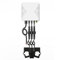 Hopbucan 3 Phase Single Phase Energy Meter ZigBee Energy Meter KWh Powerful Monitor 120A with Clamp Current Transformer