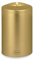 Qult Farluce Classic Metallic Cremegold • ∅ 8 cm Höhe 12 cm • Teelichthalter in Kerzenform • Kunststoffkerze in Kerzenoptik • Mit Teelichteinsatz • inkl. 1 TLN50 Nightlight Teelicht
