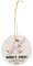 DECHOUS Weihnachtsschmuck Anhänger Zum Aufhängen Am Weihnachtsbaum Unsere Erste Weihnachtskugel 2022 Weihnachtsbaum Runde Scheibe Ornament Wohnkultur Neugeboren Weihnachten Keramik