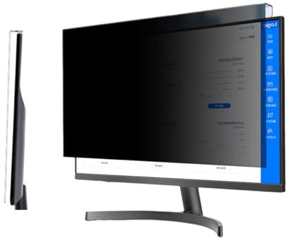 JQZWXX Schermo Privacy da 20-32 Pollici, Monitor Widescreen, Monitor del Computer LED Pellicola Filtrante per La Protezione degli Occhi Pellicola Filtrante per La Protezione,24in 540 * 340mm
