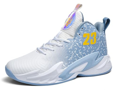 Ucilxi Basketballschuhe High-Top Style für Jugendliche, Herren und Damen, rutschfest Langlebig Atmungsaktive Sport Turnschuhe für Training und Alltag