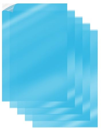 5PCS NFEP Trennfolie für Harz 3D Drucker, PFA NFEP Freigabefolie für Anycubic Photon M3 Max/ELEGOO Jupiter, 12.8-13.6 Harz 3D Drucker, 380x260x0.127mm