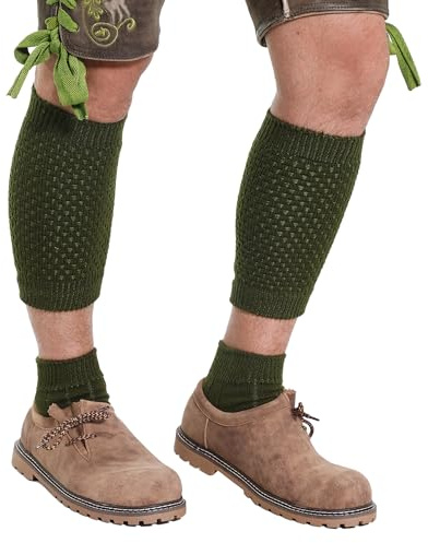 AlpsOak - Lederhosensocken für Herren - 2 Stück Loferl Trachten Socken - Oktoberfest Socken - Bayerische und Deutsche Socken