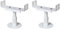 2 Pièces Pied radiateur Fonte, Pieds de radiateur réglables Convient pour 8~36 cm, pour Chauffage Central et électrique en Aluminium, Support de radiateur en Acier pour la Maison