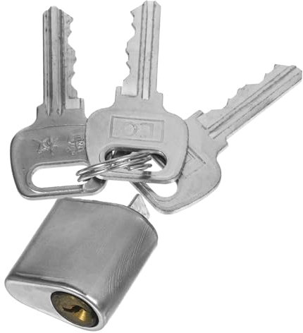 OUNONA Zylinderschlosskern Für Brandschutztüren Sicherheitsschlösser Schlüssel Kupfermaterial Einfache Installation