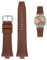 EAMOM FKM Fluoro-Gummi-Uhrenarmband für Citizen Tsuyosa Kollektion NJ0150 NJ0151ME Armbänder für Herren und Damen, bunt, 9 mm, Achat