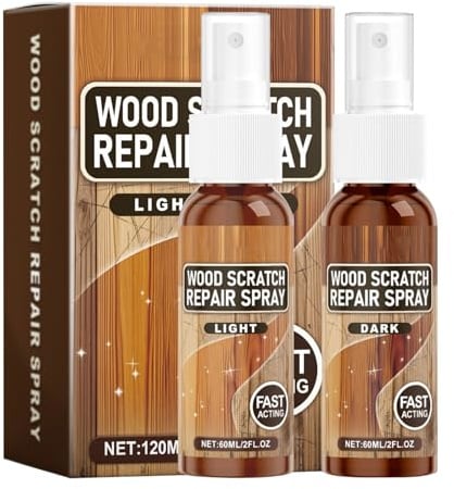 Kratzerentferner für Holzmöbel - Schnell wirksames Holzreparaturspray, Schnelloberflächenrestaurant | Deep Scratch Concealer für Holztische, lang anhaltende Reparaturlösung für Holzböden, Schränke und