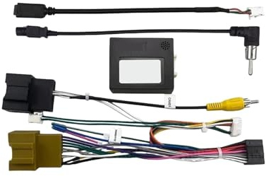 Fahrzeug Android Radio Kabel Kabelbaum mit CANBus Stromanschlussbuchse CAN Bus Adapter Kompatibel für Opel Grandland Crossland X