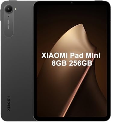 XIAOMI Pad Mini, tablet da 8,8 pollici, schermo 3K, processore MediaTek Dimensity 9400+, batteria 7500 mAh, grigio, Wi-Fi, 8 + 256 GB
