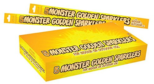Indoor Fireworks Ltd Trafalgar Monster 45cm Sparklers (100 Sparklers)