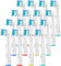 Brossette Compatible avec Braun Oral B - Milos Brossettes de Rechange Électriques Têtes de Rechange pour Brosse à Dents Électrique Compatible avec Oral B, Têtes de Brosse à Dents(16 blanc)