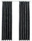 vidaXL 2X Vorhang Verdunkelung mit Haken Verdunkelungsvorhang Kräuselband Thermo Gardine Blickdicht Vorhänge Samt Anthrazit 140x225cm