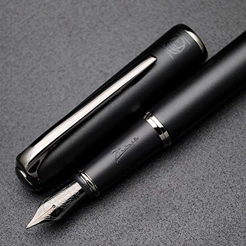 czxwyst Picasso 916 Malage Füllfederhalter Originalverpackung (Sonnenuntergang grau, Mittlere Feder 0,7 mm)