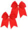 2 Stücke Haargummis Haarschleife Mädchen Cheering Bows Bulk Big Hair Bows Damen Giant Cheerleading 8 Inch für Mädchen Giant Cheerleading Pferdeschwanzhalter Teen Ribbons Team Geschenke für Softball