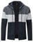 Sliktaa Mens Casual Cardigan Knit Thick Sweater Zip Stand Collar Long Sleeve Fleece Lined Winter Coat Navy 2 M