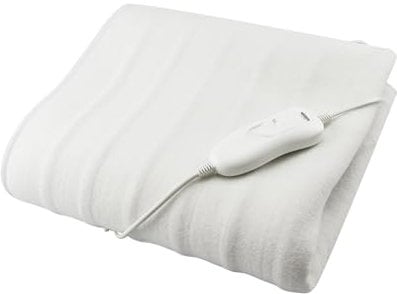 Coprimaterasso Termico Scaldaletto Singolo 150x80 cm, Coperta Termica elettrica con 4 livelli di temperatura, Termocoperta