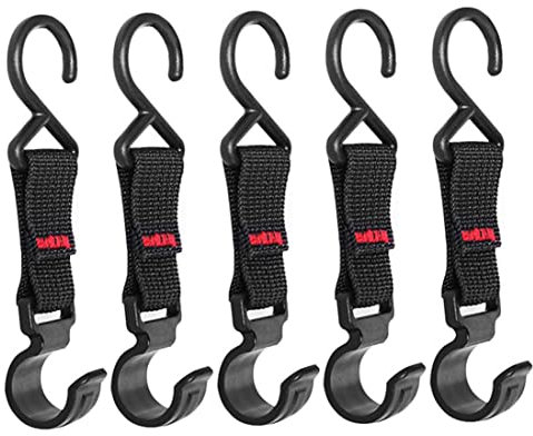 Camping Movable Hook 5 PCS sunsetter awning parts, Portable Awning Tent Hanging Clip Handy Holder Hanger Hook L