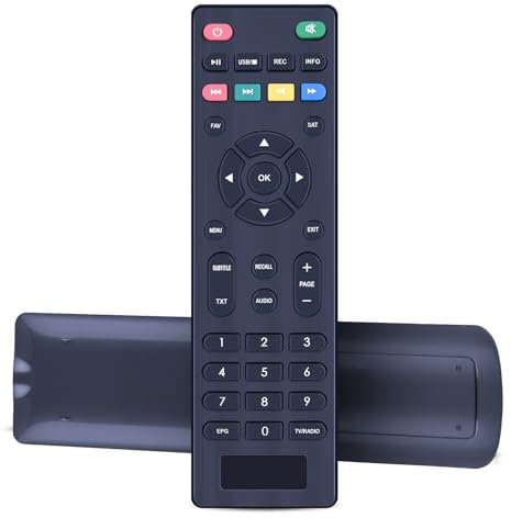 GOUYESHO Nue Ersatz Fernbedienung G-RCU-023 für Opticum AX 300 Mini V3, AX SBOX, AX SBOX Plus Sat Receiver (Nicht for AX 300 Plus, AX 300 VFD)