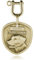 INBLUE Individuelle Hundemarken für Haustiere Hund Namen Marken Gravur für Haustiere Anti-Verlust Hund ID/Name Tag Messing Gravur Hundemarke Geschenk für Tierliebhaber - Labrador
