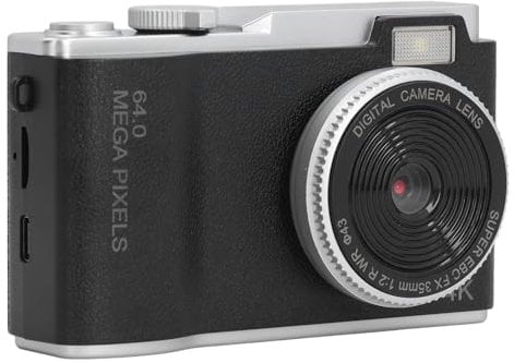 Digital Camera, FHD 1080P 48MP Autofocus Digital Video Camera with 16X Zoom, Compact Small Camera Cheap Vlogging Camera for Photography (Black)