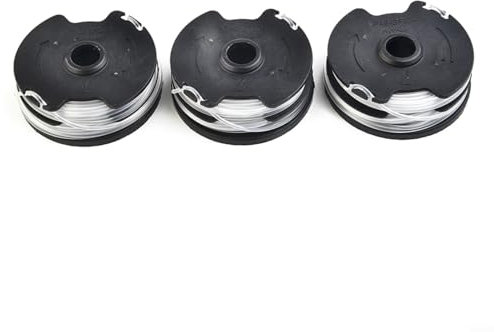 ZYNCUE Bobine de ligne 3 pièces pour coupe-bordures Parkside PRT 550 A1, aucun outil nécessaire pour l'installation, durable