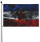 WeweStyle Bandera de Yugoslavia de 3 x 5 pies con 2 ojales, bandera de doble cara para patio al aire libre, divertida pancarta de decoración de fiesta de granja