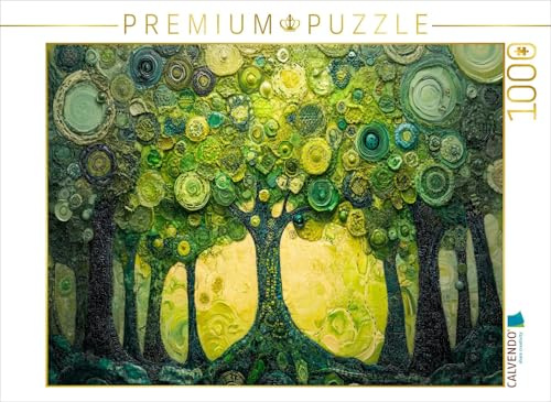 CALVENDO Puzzle Sonnentanz im Blätterdach | 1000 Teile Lege-Größe 64 x 48 cm Foto-Puzzle für glückliche Stunden