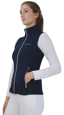 HY EQUESTRIAN Synergy Flex Gilet - Navy - X Large