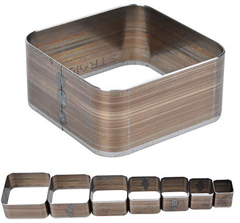 SUNGOOYUE Steel Leather Shape 7 to Cut Leather Shape to Peel a Handmade Knife for Peeling The Belt, The Size A13