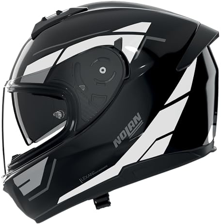 Nolan N60-6 Sincrono Helmet, Black/White, XS (55)