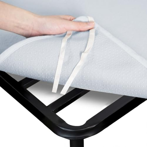 DUJUIKE Anti-Rutsch-Matratzenschoner, Geeignet für Boxspringbetten und Lattenroste, Atmungsaktiver Filz-Matratzenschoner mit Eckbändern zur Fixierung der Matratze (Grau, 90 x 200 cm)