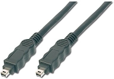 Digitus IEEE 1394 FireWire Kabel 1,8 m Länge, 2 x 4 polig, i-Link kompatibel