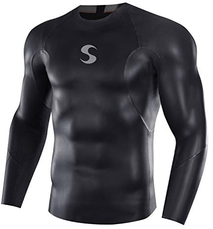 Synergy Men's EpicSpeed Neoprene Full Sleeve Top (Black, Medium)